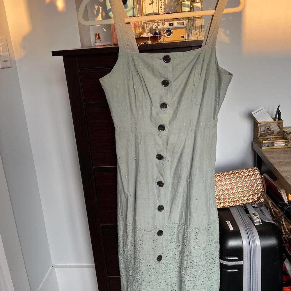 Gap Midi Dress - Buttoned